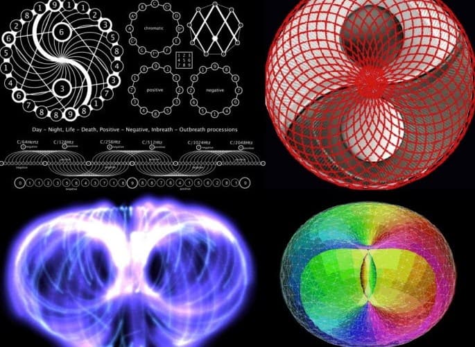 Toroidal forms expressed through vortex mathematics, plasma fields, geometric modelling and harmonic resonance patterns